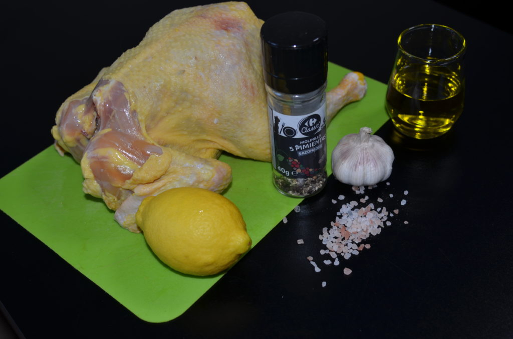 ingredients needed for cooking tobacco chicken