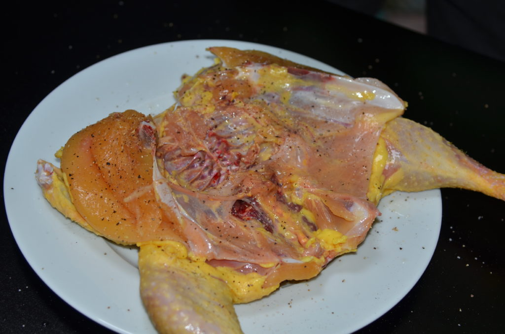 cut tobacco chicken