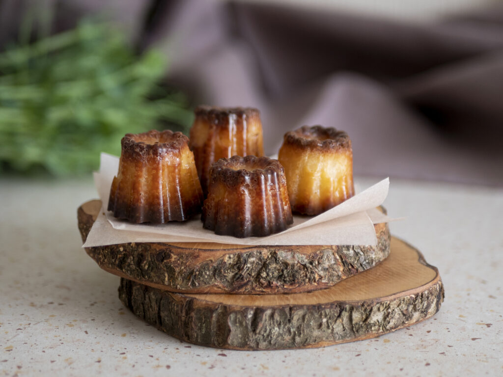 cannelles fresh out of the oven